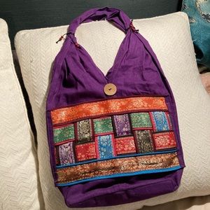 Silk & Zippers large purse